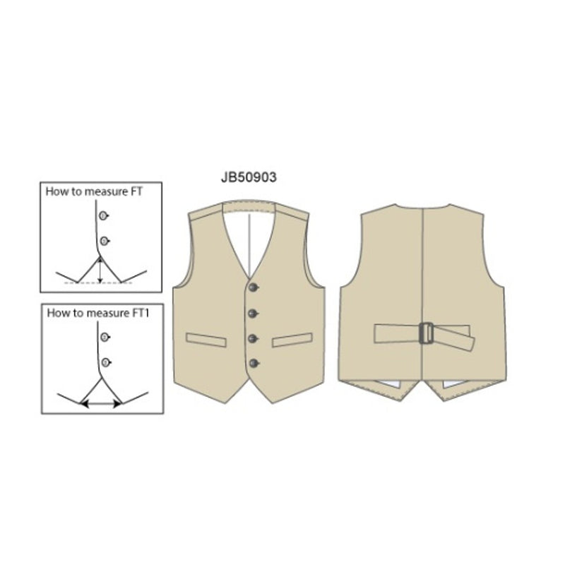 Janie and Jack - Boys with Es Khaki Twill Vest Spbas