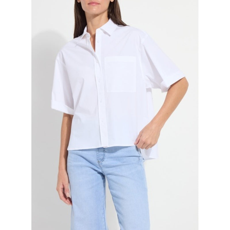 Lysse - Womens Corinna Oversized Cropped Shirt