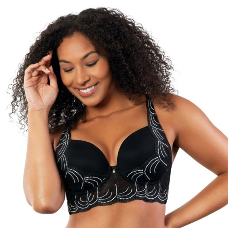 Parfait - Womens Pearl Longline Plunge Bra