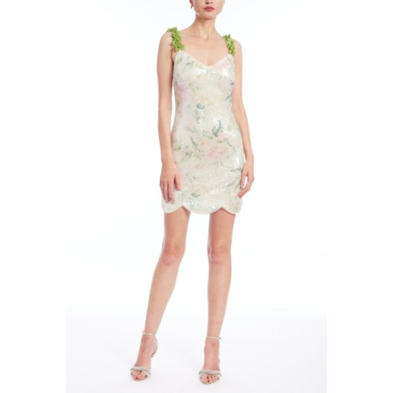 Badgley Mischka - Womens Strap with Rosett