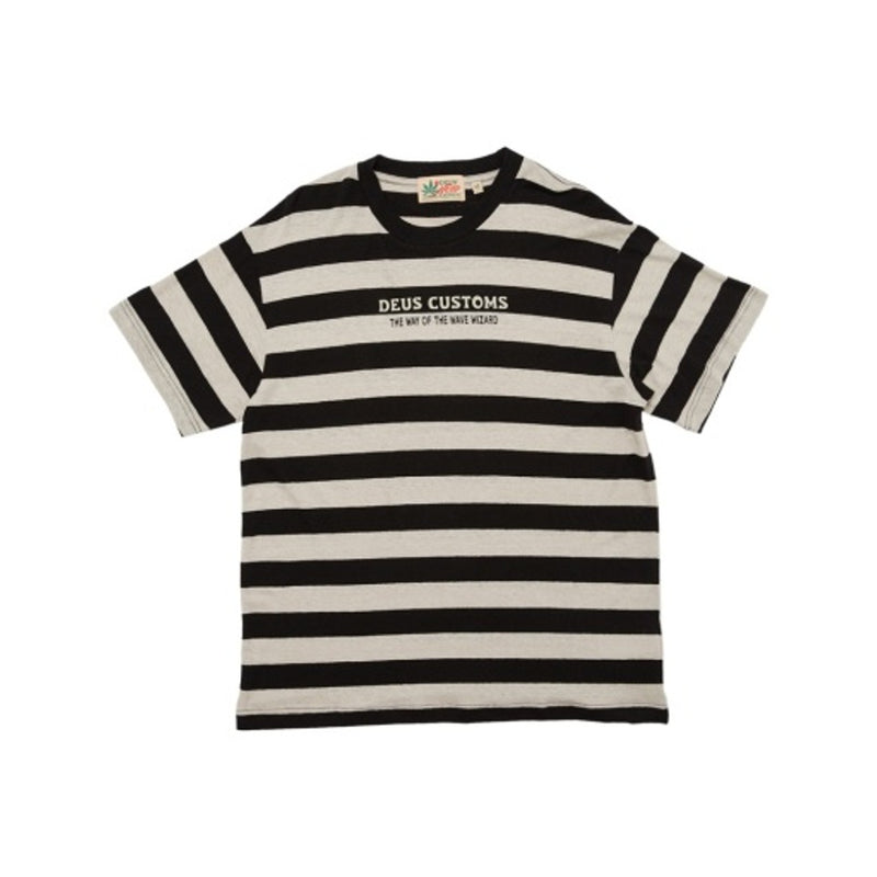 Deus Ex Machina - Mens Hemp Stripe Tee