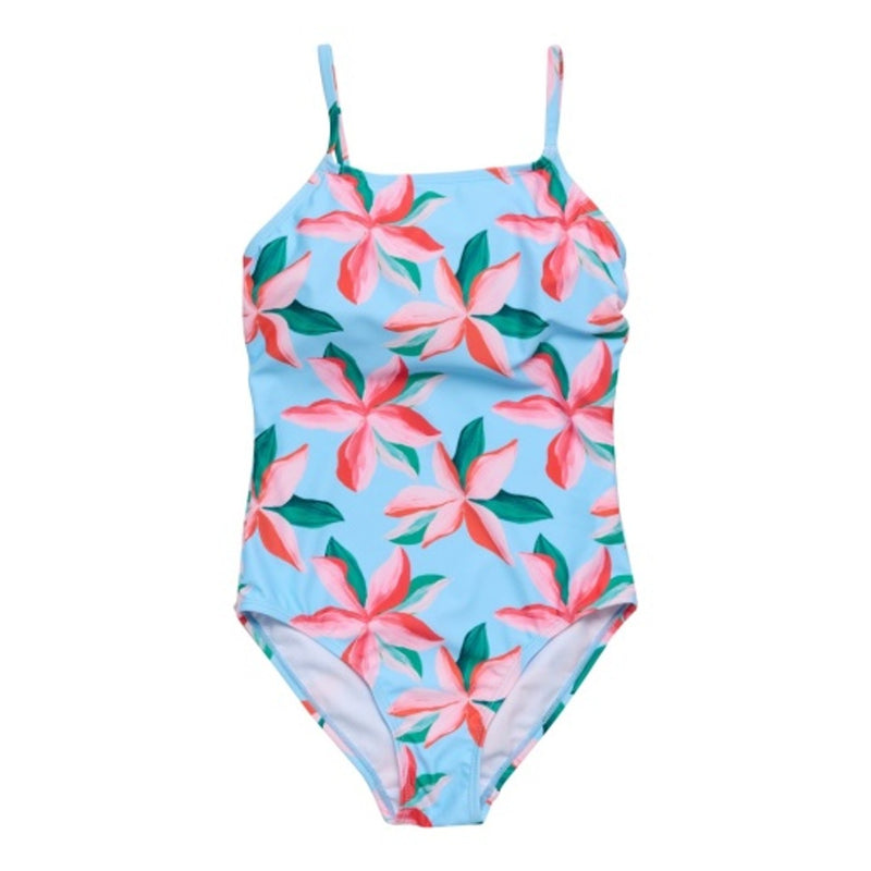 Snapper Rock - Girls Laguna Bloom Teen Recycled Swimsuit