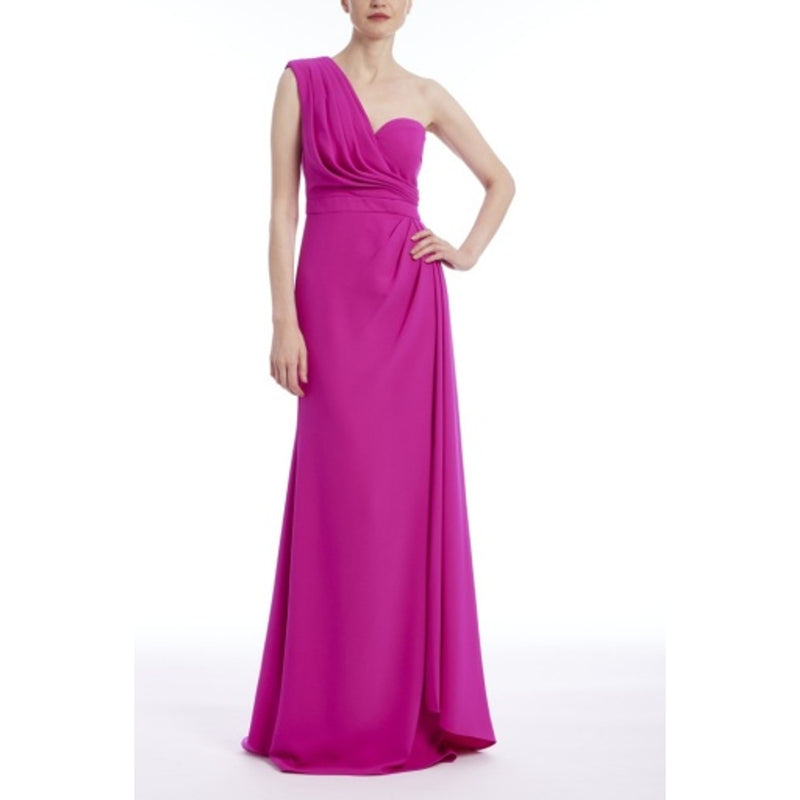 Badgley Mischka - Womens One Shoulder Drape