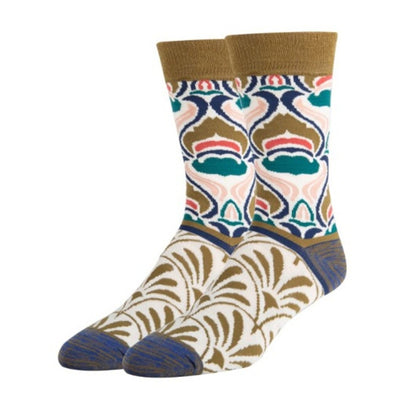 Oooh Yeah - Mens Crew Socks-Fleur De Luz