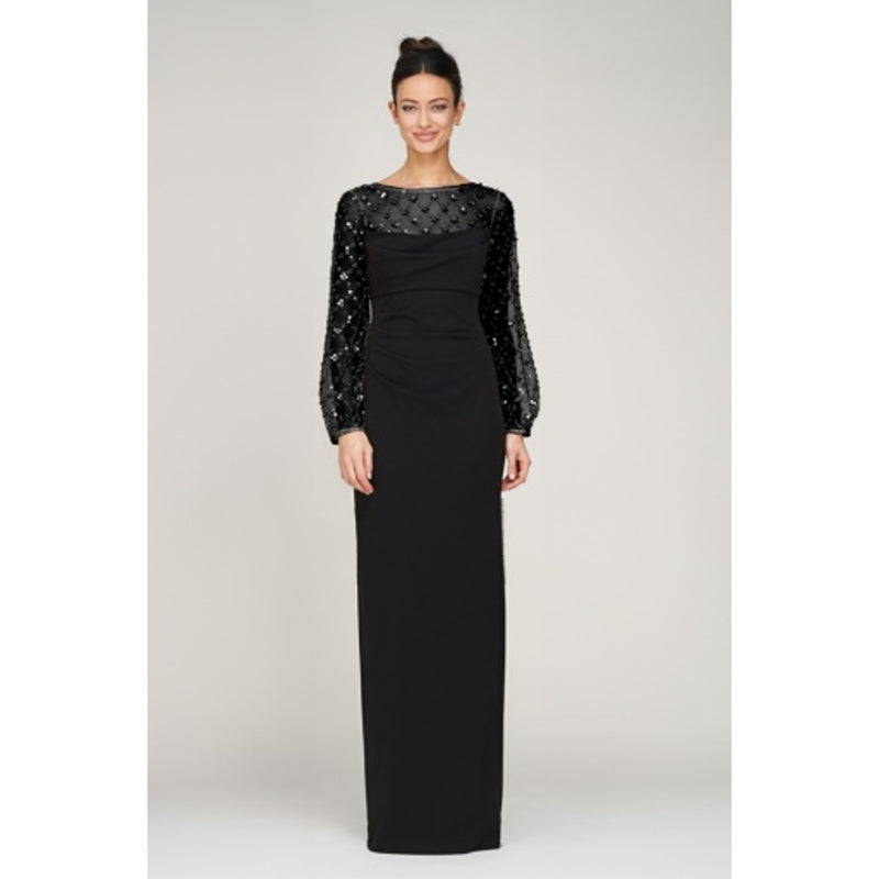 JS Collections - Womens Risha Column Gown