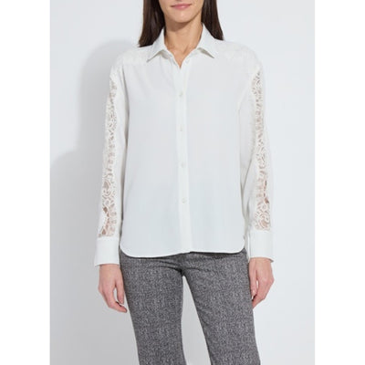 Lysse - Womens Natasha Lace Trim Shirt