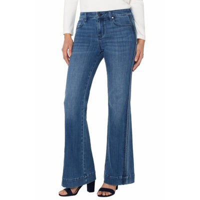 Liverpool Los Angeles - Womens Hannah Flare with Self Trim 32" Ins