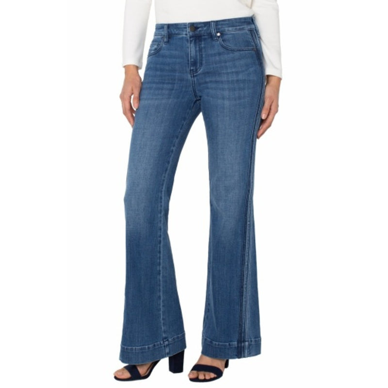 Liverpool Los Angeles - Womens Hannah Flare with Self Trim 32" Ins