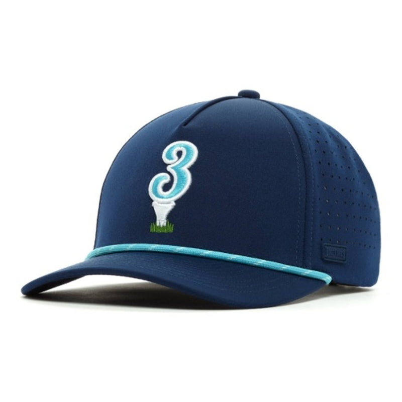 Bogey Bros - Unisex 3 Off the Tee Performance Golf Rope Hat Snapback