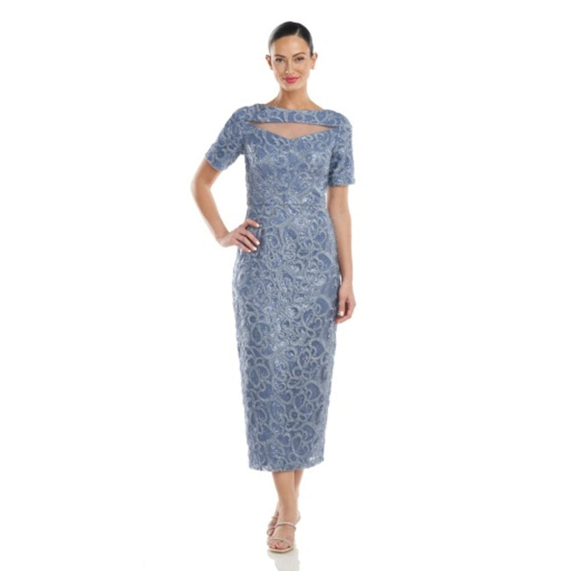 JS Collections - Womens Lori Tea Length Dress
