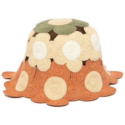 San Diego Hat Company - Carmen Womens Ultrabraid Multi Flower Bucket