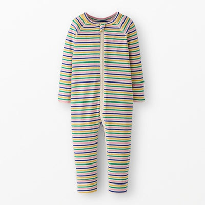 Hanna Andersson - Baby Striped 2-Way Zip Sleeper in Hannasoft Stretch™