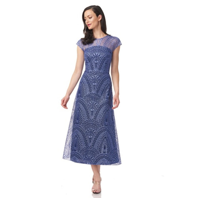 JS Collections - Womens Ines T-Length Dress