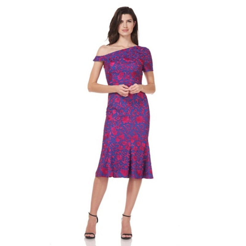 JS Collections - Womens Jenna Midi Dress