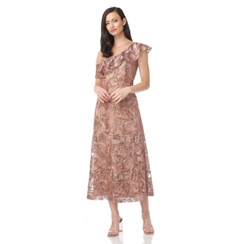 JS Collections - Womens Lucy T-Length Dress