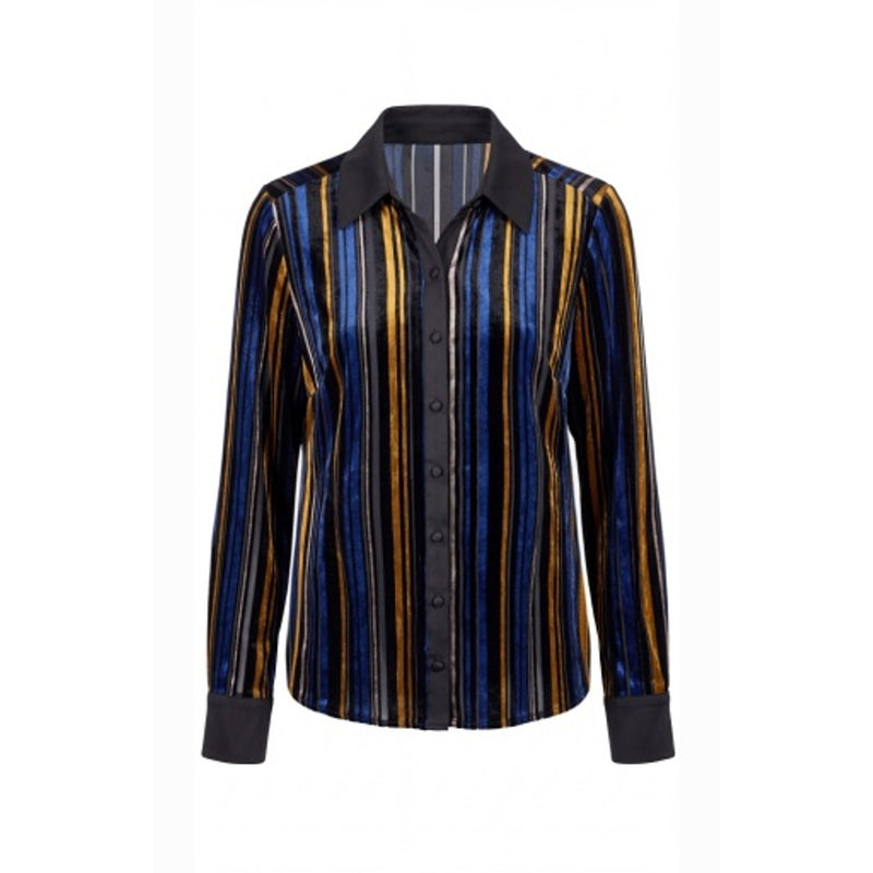 Liverpool Los Angeles - Womens Long Slv Fitted Button Front Shirt