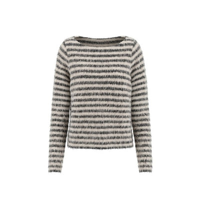 Liverpool Los Angeles - Womens Long Sleeve Boatneck Knit Top
