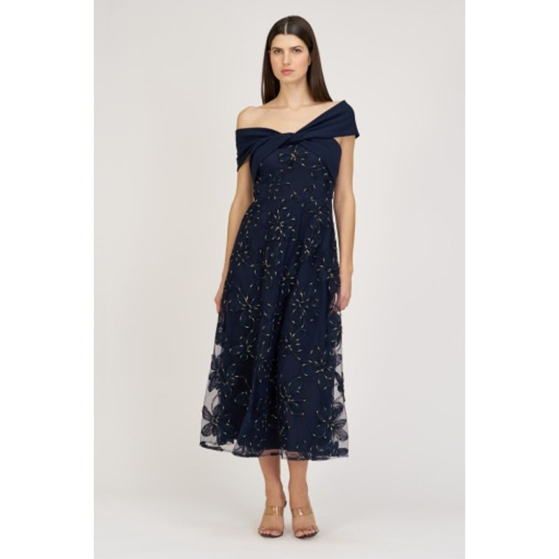 JS Collections - Womens Wendy a-Line Cocktail Dress