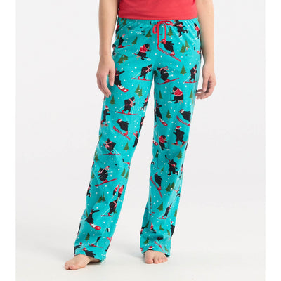 Little Blue House - Wild Winter Sports Womens Jersey Pajama Pants
