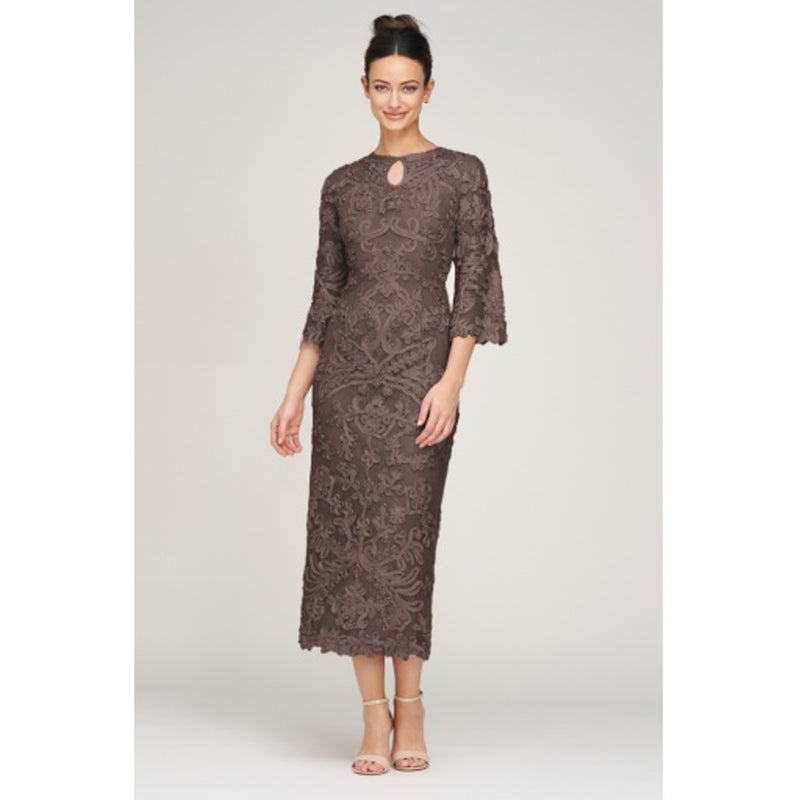 JS Collections - Womens Perla Soutache Midi