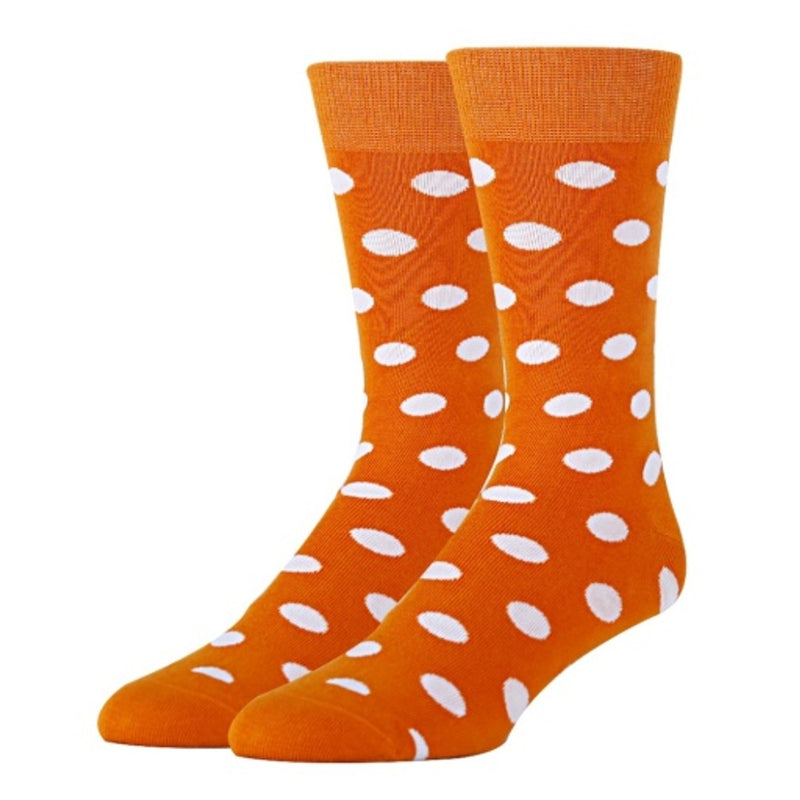 Oooh Yeah - Mens Polka Dot Org-Spirit-Mens Crew Socks