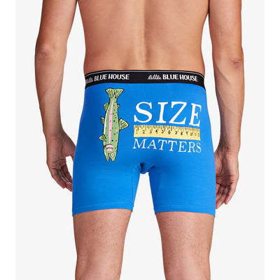 Little Blue House - Size Matters Mens Boxer Brief