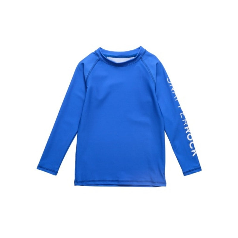 Snapper Rock - Boys Marine Blue Long Sleeve Rash Top