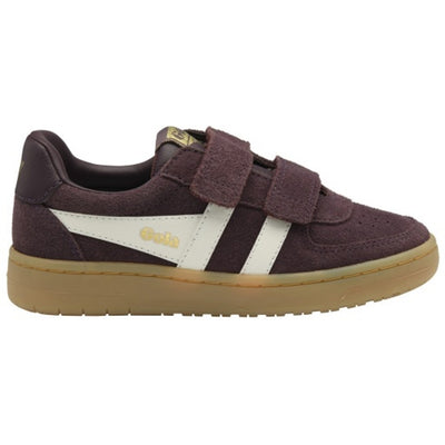 Gola - Kids Hawk Suede Strap Sneakers