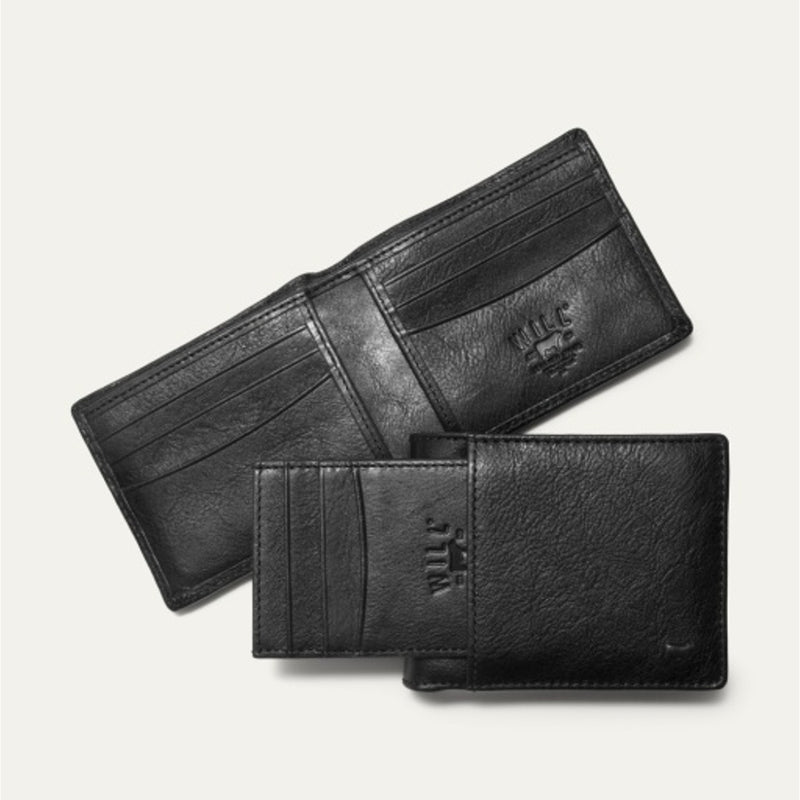 WILL Leather Goods - Unisex Companion Billfold Noir