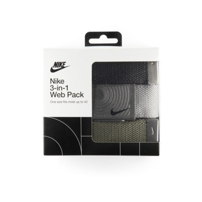 Nike - Will Leather Goods Men's 3-in-1 Web Pack with Outsole Buckle