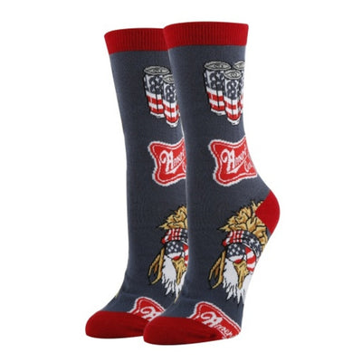 Oooh Yeah - Womens Crew Socks Ameri Can