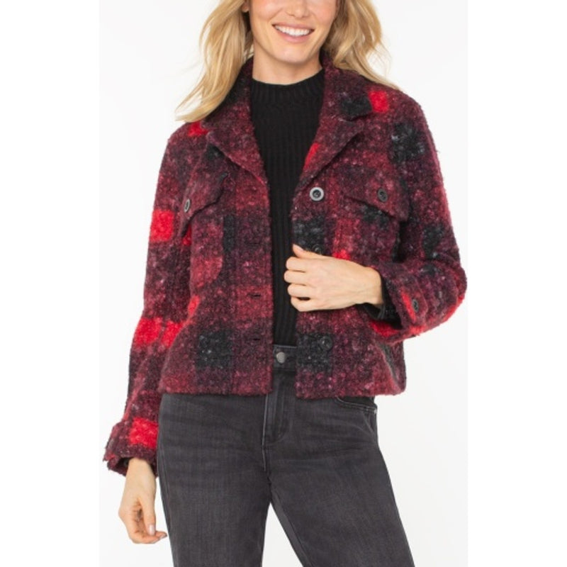 Liverpool Los Angeles - Womens Button Front Boxy Shacket
