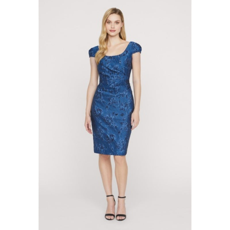 JS Collections - Womens Patricia Faux Wrap Cocktail