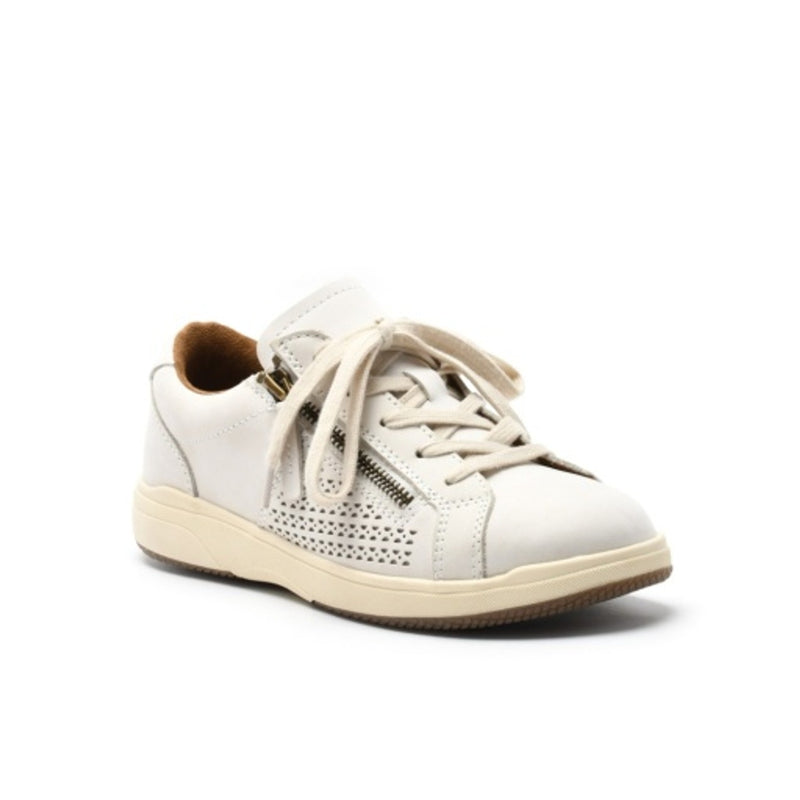 Earth - Womens Netta Lace-Up Shoe - Ivory 150