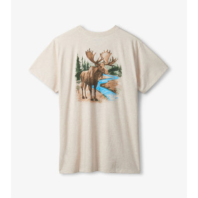 Little Blue House - Wilderness Moose Mens Tee