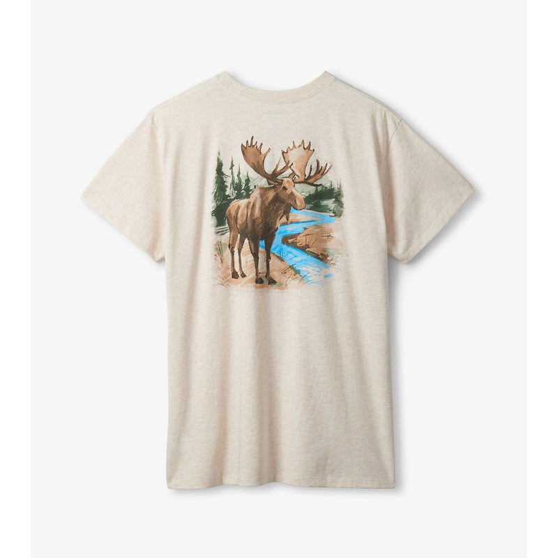 Little Blue House - Wilderness Moose Mens Tee
