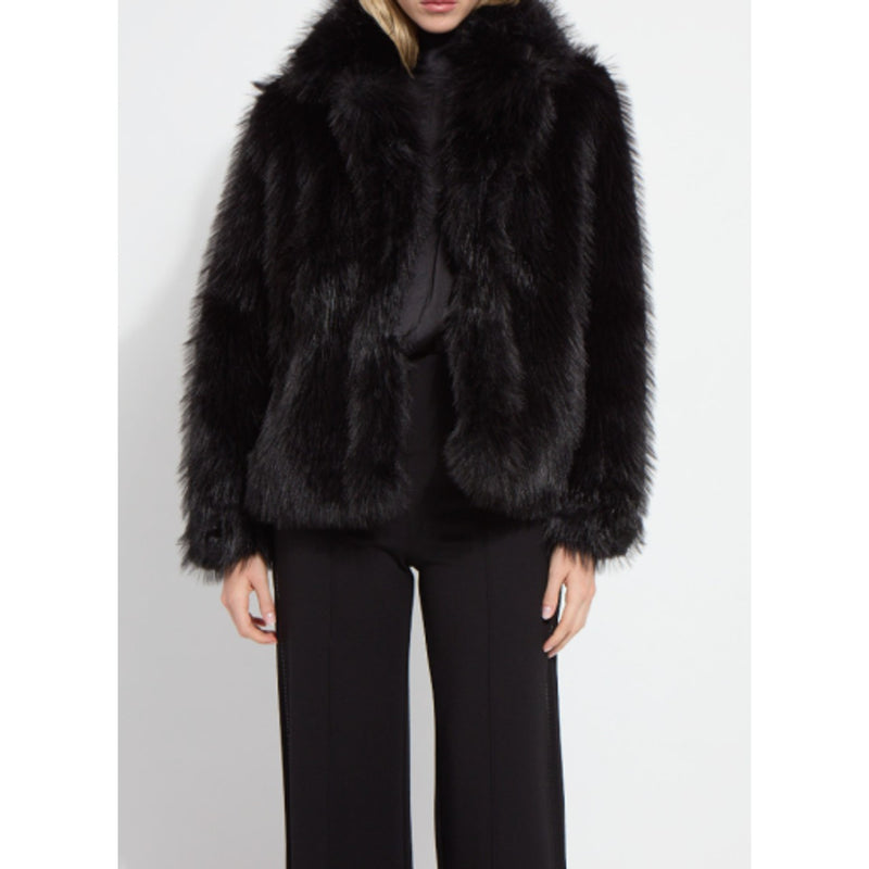 Lysse - Womens Clio Faux-Fur Cropped Coat