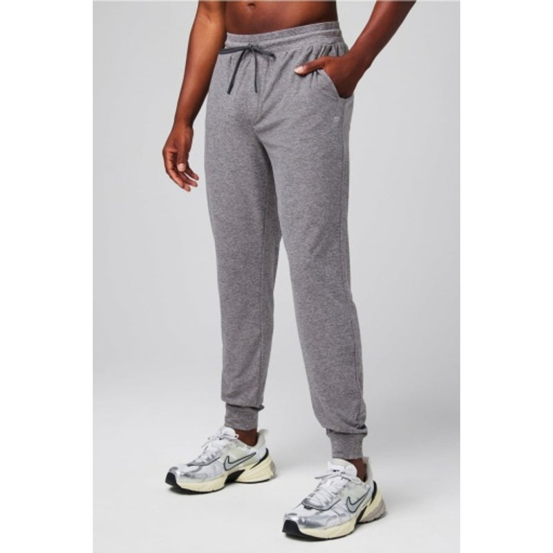 Fabletics - Mens the Cloud Jersey Jogger - Onyx Heather