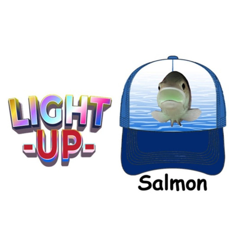 Oooh Yeah - Unisex Salmon Unisex 3d Light Up Trucker Hats