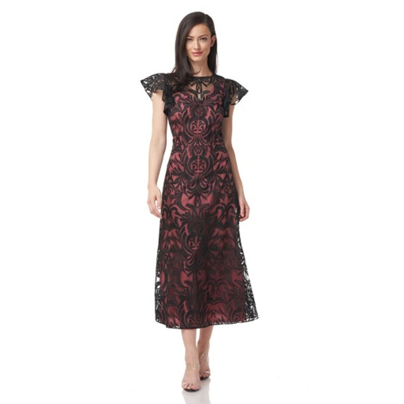 JS Collections - Womens Emilia T-Length Dress