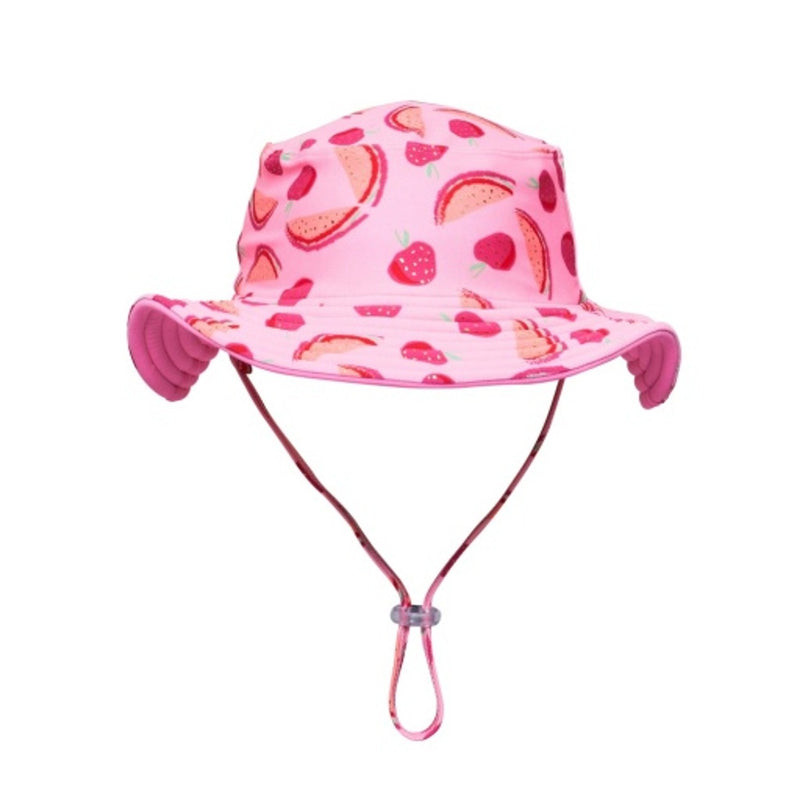 Snapper Rock - Boys Berry Sweet Reversible Bucket Hat