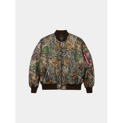 Alpha Industries - Mens Ma-1 Relaxed Fit Flight Jacket (Oxford Camo)
