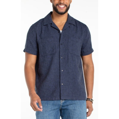 Liverpool Los Angeles - Mens S/S Button Up Camp Shirt