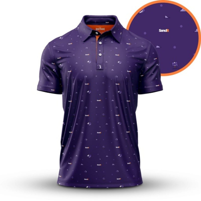 Bogey Bros - Mens Send It Polo - Send It