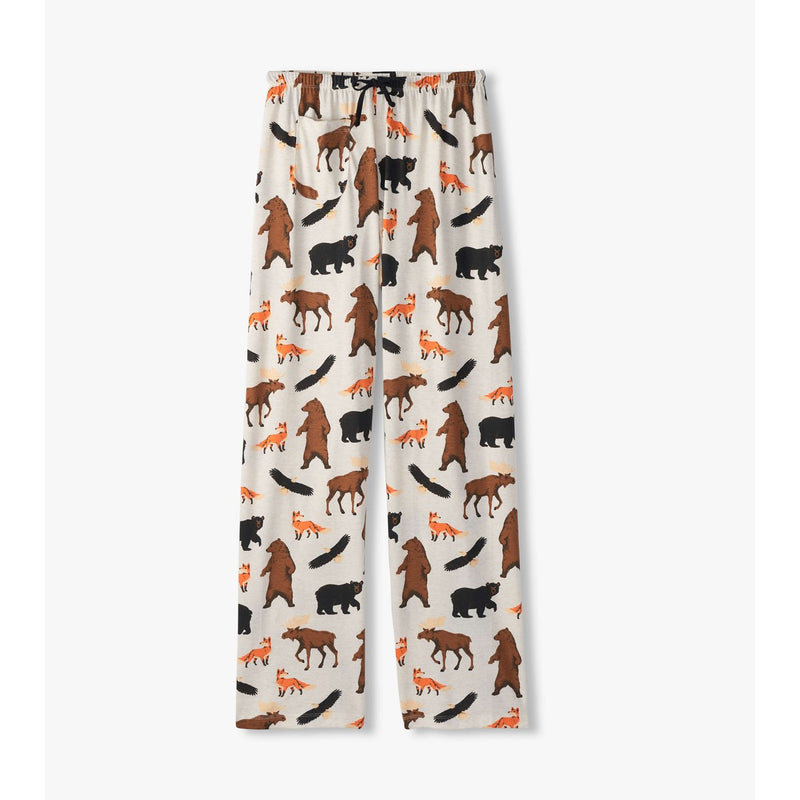 Little Blue House - Wildlife Womens Jersey Pajama Pants