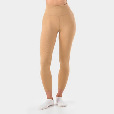 Thirty Three Threads - Unisex Seamless 7/8 Rib Tight Cappuccino