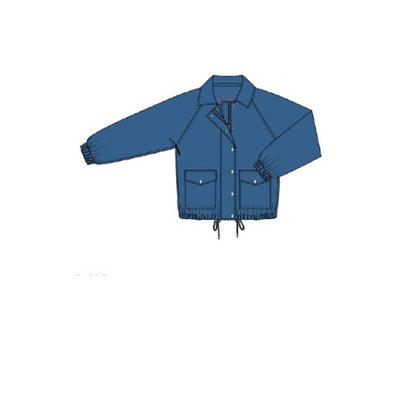 Liverpool Los Angeles - Womens Raglan Sleeve Jacket with Cinch Hem