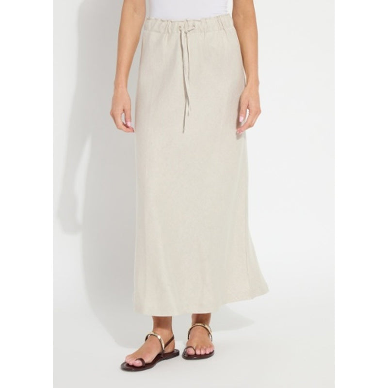 Lysse - Womens Gabriela Linen Draw String Skirt