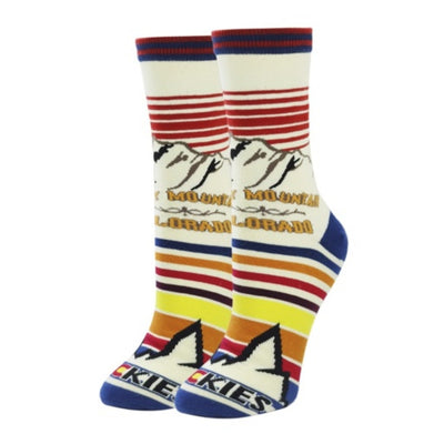 Oooh Yeah - Womens Crew Socks-Rocky Mtn.