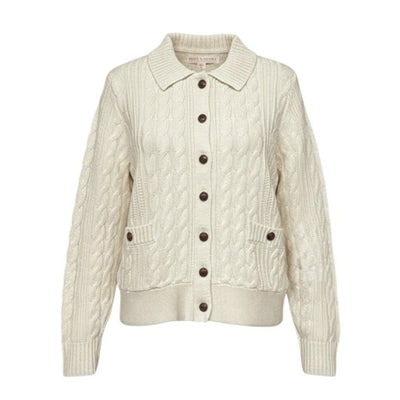 Hope & Henry - Womens Organic Collared Cardigan